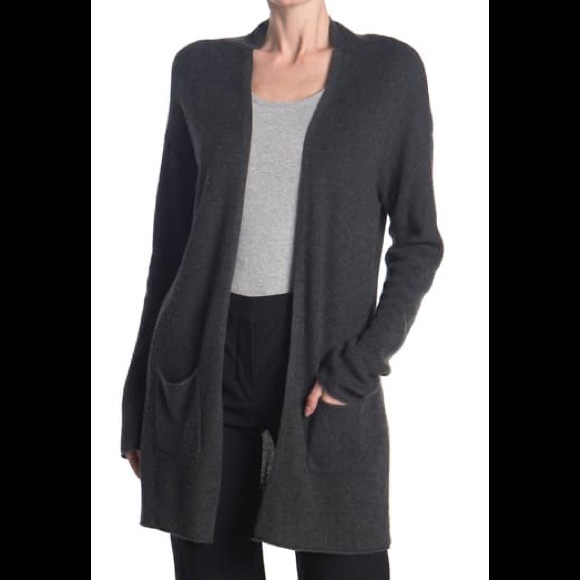 Jackets & Blazers - TAHARI CASHMERE BLEND CARDIGAN